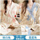 
[Buy 1 get 1 free] Confinement suit for summer thin postpartum maternity suit for spring and autumn mothers can breastfeed pajamas and home clothes #Y688 Kimono suit: Pink white rabbit + blue swan XL code [120-140]