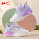 
Huili girls' sneakers spring and summer children's shoes casual mesh breathable boys' running shoes 1381 purple 35