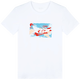 Xtep children's short-sleeved summer cool breathable quick-drying casual short T-shirt for girls fashionable and versatile outdoor half-sleeved top t 9435 pearl white [smart] 150