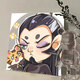 Light suit mon souhait Nezha Painting Board Nezha 2: Demon Child Can Haidiy Remplissage Coloriage Color Paint Cartoon dessiné à la main Ao Bing Decorative Painting Hy14381 80 * 80cm Cadre intérieur en bois massif épaisseur + cadre extérieur décoratif (