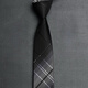 VolgereCo2025 Nouveau Tie Men's Formal Costume Business Costume Ajustement à main le marié de mariage sans glissière Noir Boîte cadeau haut de gamme P719 Ajustement à la main bleu (Zipper nécessite des notes)