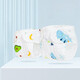 Diaper pure cotton washable baby urine melon newborn gauze diapers summer baby diaper pants pocket ring mustard seeds [10A antibacterial] 5 packs random color L code [recommended 15-25 Jin [Jin equals 0.5 kg] baby]