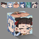 MPPMCK Nezha 2: Dämonenkindes Meer zwei Kinder kreativer Rubik's Cube Children's Peripheral Unificing Casual Toys Cartoon Erwachsener Nezha C Style Drittes Level