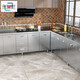 Initial conception of stainless steel kitchen cabinets, stove cabinets, multi-functional all-steel storage cabinets, cupboards, sink cabinets integrated into 304 steel 100cm double door single basin model Remarks