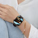 Smartphone-Armband Smart Watch für Männer und Frauen, die Vollfunktionen Blutdruck Herzfrequenz Schlaf All-in-One Watch Gray-White Silber Health Monitoring-Offline-Zahlungsbluetooth