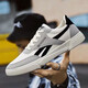 Changxiang Huili Sommer Herrenschuhe 2025 Neues koreanisches Stil Fashion Casual Sports Student Board Schuhe Vielseitige dünne Leinwandschuhe Männer RF-HD06 Green 41