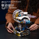 Bloques de construcción de plumas del acantilado Modelo de asamblea de tiburón de ballena mecánica de mecha juguetes para niños Educación biónica Nautilus Boy Gift Parrot-Semi-Mechanical Building Blocks 688 partículas