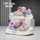 Delhui Chaussures de sport pour enfants 2025 Printemps et automne Nouveau maille respirant moyennes grandes chaussures de planche pour enfants confortables chaussures de filles confortables 3524 Pink White (nouveau filet double) 36 longueur intérieure 23,0 / Longueur du pied 22,0