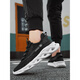 Huili summer men's shoes ice silk mesh breathable shoes men's super light stomp feel sports coconut shoes running hollow black [Autumn and winter waterproof style] YC3893 40