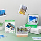 Fuji new instax instant wide300/wide400 wide format photo paper link wide photo camera film package B wide 20 photo paper set + photo album + refrigerator magnet