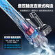 Deyun Batería de litio recargable Selipador de cabello Soot soplador Industrial de alta potencia Polvo Hojas caídas Despateado de nieve Herramientas de granja eléctrica Blue 6 velocidades - Dy Storm Gun 3888tv Tres electricidad y una carga una carga