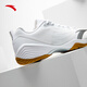 Anta badminton shoes men's and women's shoes summer new table tennis badminton shoes breathable wear-resistant rubber sole TPU torsion-resistant support
