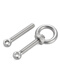 XMSJ Jingong Edelstahl Industrieprodukt Live Bolt Hebeling Ring Nuss Set M12801 Teile