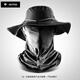 Tactical Bird Ice Halberd丨Real Ice Silk Sun Shade Mask Full Face Anti-UV Men's Protective Cycling Fishing Neck Cover