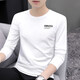 
Woodpecker high-quality long-sleeved T-shirt for men in autumn 2025 new base shirt for men in spring and autumn with ice silk round neck top 9209 carbon ash M Recommended 70-90Jin [Jin equals 0.5 kg]