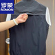 
Romont Garment Summer Men's Zipper Cardigan Business Casual 2025 New Light Sleeveless Top Fashion Stand Collar Vest Dark Gray 2XL [150-170Jin[Jin equals 0.5 kg]]