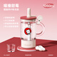 Kreation Sammlung große Kapazität Hochtemperaturfestigkeit Glassbecher für Mädchen High-Pretty Strohbecher mit Deckel exquisites transparentes Wasserbecher Geschenk Miau Fänger Süßberry anpassbare 1050 ml