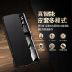 xoomz【隐形铰链腕带】适用华为matex5手机壳华为x5保护套典藏版翻盖皮套折叠屏全包防摔超薄腕带支架 【羽纱黑】零凸起腕带 | 肤感液态硅胶