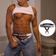 
FMSERUIOS Men's Sexy Underwear Lifting Butt Hot Transparent Loop Sports Ring Thong Pants Advantage GayT Pants Personality