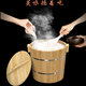 FANCYCHIC fir steamed rice wooden barrel household wooden barrel rice steamed rice barrel large glutinous rice sushi tool #about steaming 3Jin Jin is equal to 0.5kg 24cm