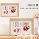 Modo's first birthday arrangement hand and foot print photo frames for the table for a hundred days full moon photo style newborn footprints for fetal hair bottle