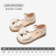 Red Dragonfly para niños Summer's Summer's Shops Girl Princess Hollow Sandals Q42BFTM694 BEIGE 30