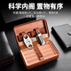 CIGARLOONG cigar box portable cigar cutter three-piece set lighter cedar wood Cuban cigar humidor
