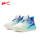 
Huili girls' sneakers spring and summer children's shoes casual mesh breathable boys' running shoes 1381 blue and green 37