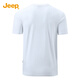 T-shirt Jeep (Jeep) pour les tendances de la mode des hommes et les jeunes polyvalents du cou rond