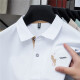 
Cool Qihao Paul shirt summer hot day lapel t-shirt official website flagship store handsome summer breathable middle-aged and young men's lapel 829 white + black [high-end] M Recommended 100-120 Jin [Jin equals 0.5 kg]