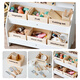 Burjuman Supermarkt Bargeldsimulation Spielzeug Kindergeschäft Concierge Holzküche Obst Cher Kindergarten Puppe Home YLB Convenience Car