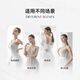 Vcn breast patch female wedding dress with small breast push up invisible silicone bra special seamless breast patch suspender dress white warm skin-A cup