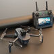 [Avec télécommande d'écran] Aircraft à télécommande de drone haute définition avec des appareils photo et des aéronef de jouets pour enfants avec écran d'affichage [6K Dual Camera] Transmission 5G Retour anti-tis