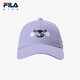 Fila Fila children's accessories baseball cap 2025 summer new style sun protection peaked cap for boys and girls, sun hat, butterfly purple-PU S