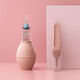 Nasal suction device for medical infant nasal congestion infant newborn nasal congestion student nasal congestion girl mouth sucking style fourth generation - pink (nosal pack + storage box)
