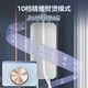 Midea [Ironisage amélioré grand panneau] Machine de fer à emporter pour la maison Small Ironing Machine à vapeur Vêtements de fer à tampons Dry Stagser de nettoyage Dry Machine à repasser Double Rod Iron [Antibactérien amélioré Grand panneau