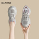 Daphne Mesh Schuhe für Frauen im Sommer atmungsaktiven Papa Schuhen lässig vielseitige Sport im Freien im Freien 2025 neuer Stil Pink 37 (235 mm) Standardcode