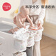 Manlong Crib Side Hanging Korb Speicher Rack Baby Windeln Aufbewahrungstasche Wickelzaun Nacht