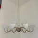 Opp Lighting (OPPLE) 2025 latest past lighting 9227 high-end solid modern living room dining room chandeliers minimalist aluminum warm lights living room 12 heads three-color unlimited remote control
