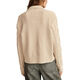 LUCKY BRAND Women's Hybrid Yarn OTT Oat Milk Large