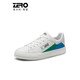 Zéro degré [chaussures, offre spéciale de taille brisée] Chaussures pour hommes ZRO, cuir authentique à la mode, couleur cassée, sélection de style cassé White S13919 44