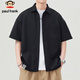 Big Mund Affe Kurzarm Shirt Herren Sommer Trendy Brand Casual Shirt Herren -Farbfarbe Top Simple Jacke Herren chinesische Valentinstagsgeschenk