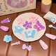 Cartoon Jade Dog Girl Haarnadel Herbst und Winter Plüsch Bangs Seitendekoration Süßes Kinder Kuromi Haarzubehör Q683 Lila Kuromi 10-teilige Set