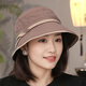 Woodpecker (TUCANO) light and quick-drying sun protection hat for women, spring and autumn 2025 new style fisherman hat, cool hat, face covering, travel sun hat, khaki, light and thin, comes with windproof rope, one size fits all (55-60cm)