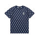 MLB Couple T-shirt à manches courtes Summer Diamond Impression complète Presbyterian Zhang Linghe Même homme à manches et femmes à manches mi-manche DT-9901 CRAME S