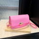 MEDYST fashionable women's bag fashionable clutch bag spring new trendy casual simple temperament one-shoulder crossbody bag black