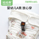 妈妈果（org.mama）婴儿纱布尿布可水洗纯棉尿戒子一体式尿布裤兜防水隔尿防侧漏介子 【防侧漏7A抗菌】 4条装 颜色自选 S码【推荐5-10斤宝宝】12层纱布