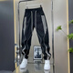 
Feidi Sen Meng brother pants for men's summer thin striped casual harem pants for boys loose trendy versatile ties men's pants 683 black (summer thin style) 31 (recommended 120-130Jin [Jin equals 0.5 kg])