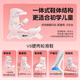 特步轮滑鞋儿童溜冰鞋男女童初学套装中小学课程滑轮滑冰一体成型支架