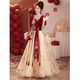 Seidler high-end tulle skirt wedding toast suit 2025 new style bride return home engagement host performance evening dress dress picture color S